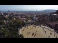 🤩  The most famous and iconic, Park Guell, Barcelona, from air. Парк Гуэль, Барселона c воздуха. 4K