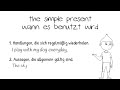Das simple present - einfach erklärt | Einfach Englisch
