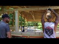 Cabin in the Woods Part 7: Installing Windows in a Post Frame and Grade board