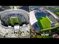 NFL Stadiums Then and Now