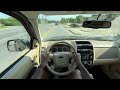2012 Ford Escape Limited 3.0 POV Test Drive & 69,000 Mile Review