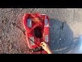 Hurricane Laura's hardest hit town viewed from a Paramotor on 29AUG2020