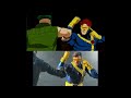 X-men 97 Cyclops fight scene Stop-Motion recreation