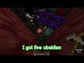 Escaping The Minecraft Nether With NOTHING!