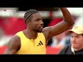 Letsile Tebogo vs Erriyon Knighton vs Fred Kerley II 200M Diamond League Lausanne Switzerland 2024