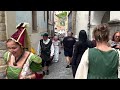 Český Krumlov Walking tour at Five-Petalled Rose Festival 🇨🇿 Czech Republic 4k HDR ASMR