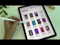 NEW iPad Air M2 2024 💜 aesthetic unboxing , apple pencil pro, magic keyboard & customization