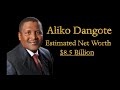 Africa's Richest Man | Aliko Dangote | Top Ten Sucess Tips | How To Become Rich |