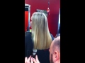 Blonde Hair Clipper Blunt Cut. OnlineHairAffair.com