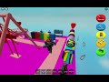 Playing roblox easy obby