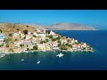 FLYING OVER GREECE - Relaxing Music With Beautiful Natural Landscape - Videos 4K