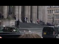 Her Majesty departing Saint Pauls in London