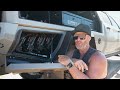 OFFROAD CREATIVE TOURING CANOPY AND FRONT BAR | WALK THROUGH OF OUR 3RD TOURING TRUCK CANOPY!