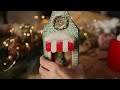 DIY Christmas Snow globe | Christmas shop made of cardboard with your own hands