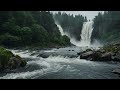 Calming River Sounds | Waterfall White Noise | To Relax, Heal and Sleep Faster