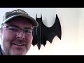 $39 Giant Batman Batwing and Figure! How to Wall Mount! -Target Exclusive by Spin Master