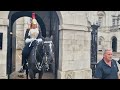 Veteran salute both the kings guards #horseguardsparade