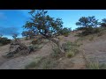 4k Virtual Hike - Incredible New Mexico Desert Landscape (with Nature Sounds and Soothing Music)