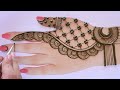 latest bridal mehndi design || easy simple arabic henaa mehndi design for wedding || dulhan mehndi