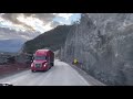 Dangerous drive Hwy 1 Alberta to BC  near Golden BC - gets real interesting at the six min. point