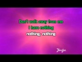 I Have Nothing - The Bodyguard (Whitney Houston) | Karaoke Version | KaraFun
