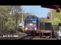 NJT and C and D action at Hackettstown, NJ 4/23/24-4/26/24