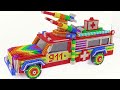 Magnet Challenge - How to Make Armored Ambulance From Magnetic Balls Satisfying