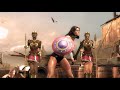 Injustice: Gods Among Us - Wonder Woman - Classic Battle on Level Very Hard (No Matches Lost)