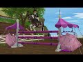 My new horse: Day in the life || Trail ride || Go pro || Flat work ￼[StarStable Realistic roll play]