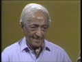Death and the ending of consciousness 1 | J. Krishnamurti