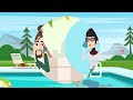 Learn Everyday English Conversation | An Animated Cartoon Love Story