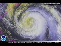 2017 Atlantic Hurricane Season - Individual storms satellite animation