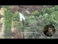 FPV-DRON PROTECTS UKRAINIAN STORM FIGHTERS. FPV infantry support with drop from Battalion K-2.
