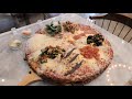 double cheese pizza, milano pizza / 밀라노에서 유명한 스폰티니 피자 / korean street food