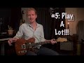 5 quick tips to play Blues guitar