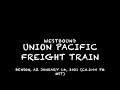 Westbound Union Pacific Freight Train. Benson, AZ January 14,2021