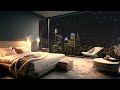 Cozy Jazz Nights in the Cityscape Glow 🎶 - Smooth Jazz for Relaxing and Deep Sleep