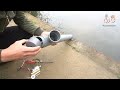DIY Make Archimedes screw with PVC pipe. Archimedes Turbine , Archimedes Pump