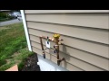 installed new lawn sprinkler backflow preventer