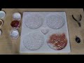 #1146 Incredible Crushed 'Velvet' Effects In These Beautiful Resin Coasters