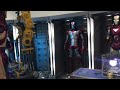 Ironman Collection Part 1 with ZD hall of armor + Suit up Gantry + acrylic desk and more..