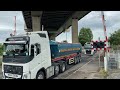 Crossing Under Motorway Bridge at Avonmouth Dock Junction Level Crossing, Bristol
