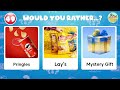 Would You Rather...? MYSTERY Dish Edition 🎁🍟 | OCEAN QUIZ