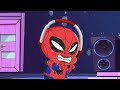 Great War With Zombie, Who Will Win? FUNNY STORY - Marvel's Spidey and his Amazing Friends Animation