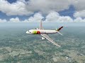 AEROFLY TAP AIR Portugal Crosswind at Schiphol Airport
