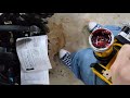 Loading a Dewalt Battery powered Grease gun