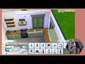 building my dream kitchen in the sims (because I can't afford to actually renovate it yet)