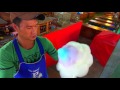 How He Makes The Amazing  Cotton Candy - Sweet Street Food Dessert