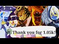 THANK YOU ALL!!!//read description// 1.05k subs!