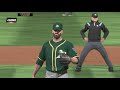 MLB The Show 19 Gameplay - New York Yankees vs Oakland Athletics Postseason Mode – Full Game MLB 19